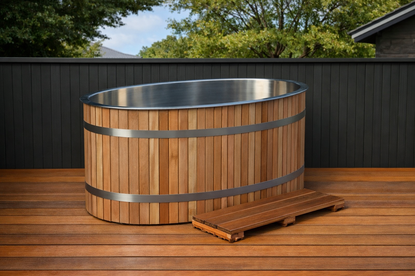Premium Cedar Cold & Hot Therapy Tub